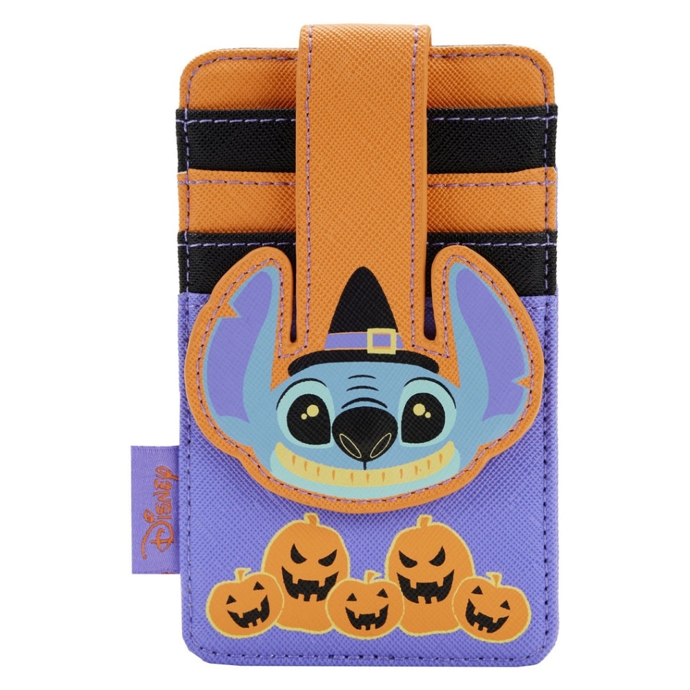 Loungefly Disney Lilo and Stitch Halloween Candy Cardholder ONE SIZE NWT